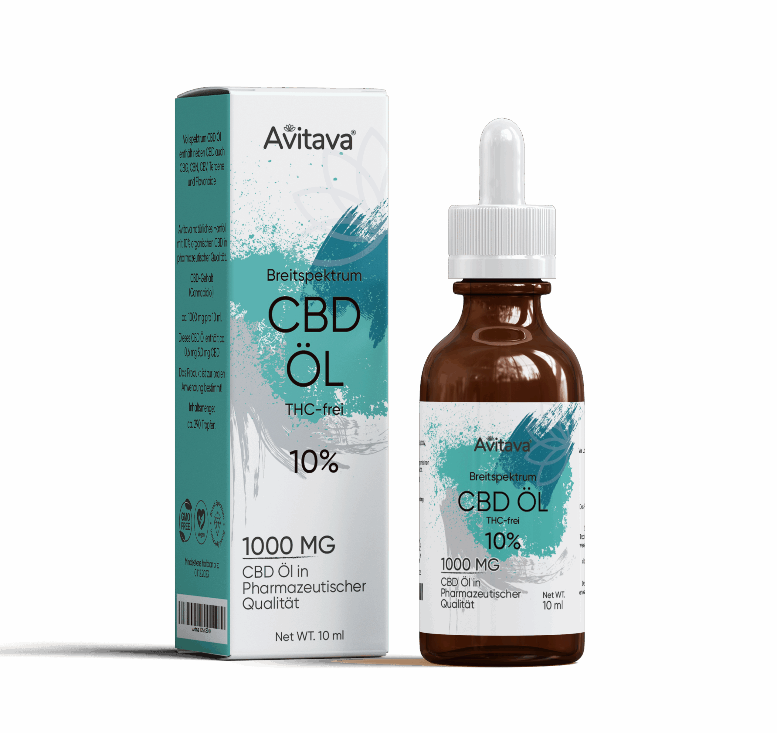 Avitava 10% THC-frei Breitspektrum Avitava 10% THC-frei Breitspektrum
