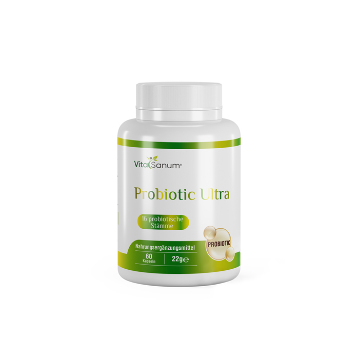 VitaSanum® - Probiotic Ultra 16 Stämme 60 Kapseln VitaSanum® - Probiotic Ultra 16 Stämme 60 Kapseln