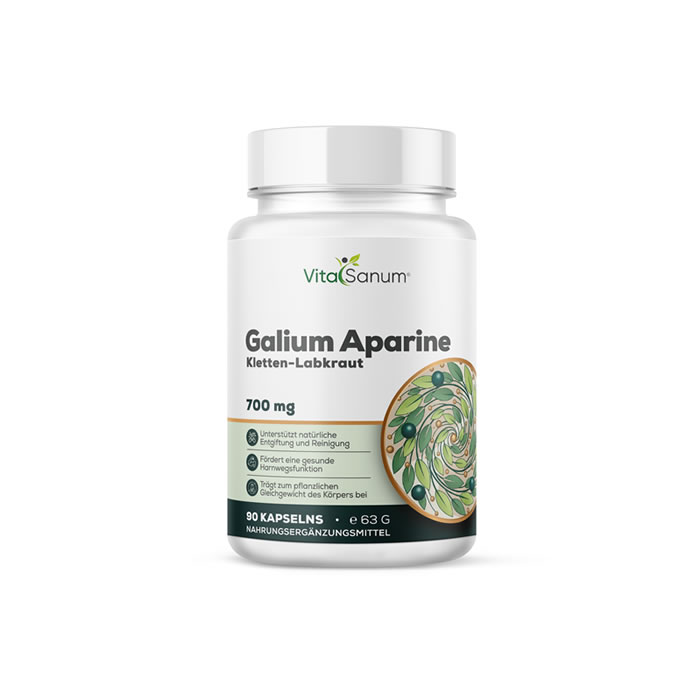VitaSanum® - Galium aparine (Kletten-Labkraut) 700 mg 90 Kapseln VitaSanum® - Galium aparine (Kletten-Labkraut) 700 mg 90 Kapseln