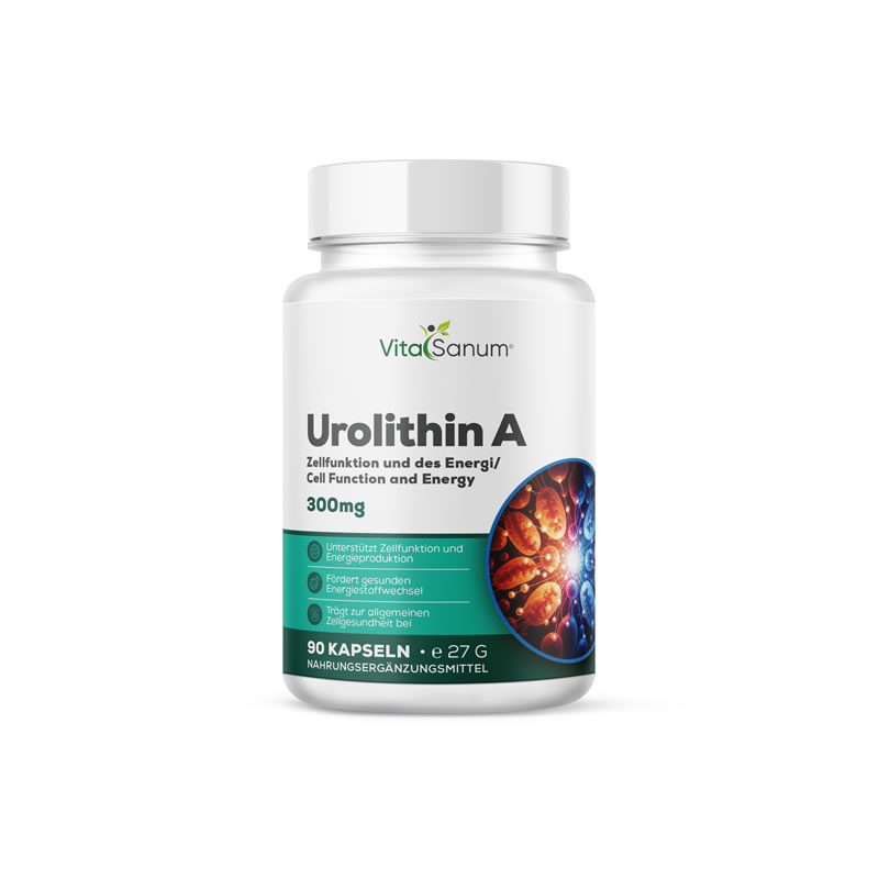VitaSanum® - Urolithin A 300 mg – 90 Kapseln VitaSanum® - Urolithin A 300 mg – 90 Kapseln